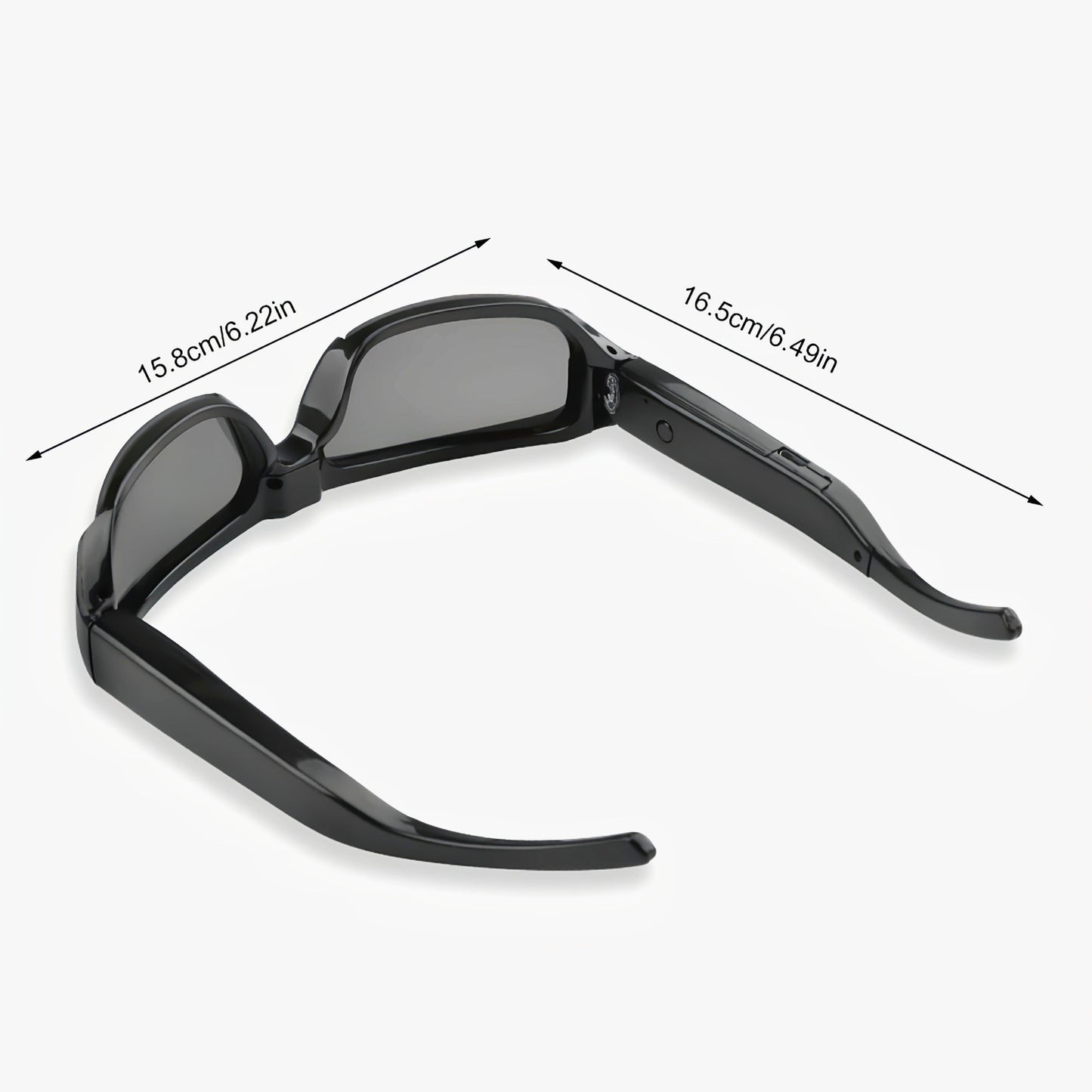 Smart Camera Glasses 1080p – Outdoor Edition